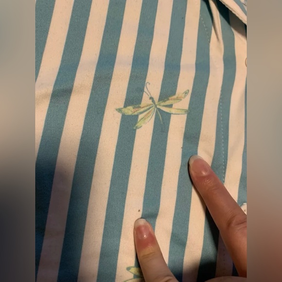 Button down collared pyjama shirt - Picture 10 of 10